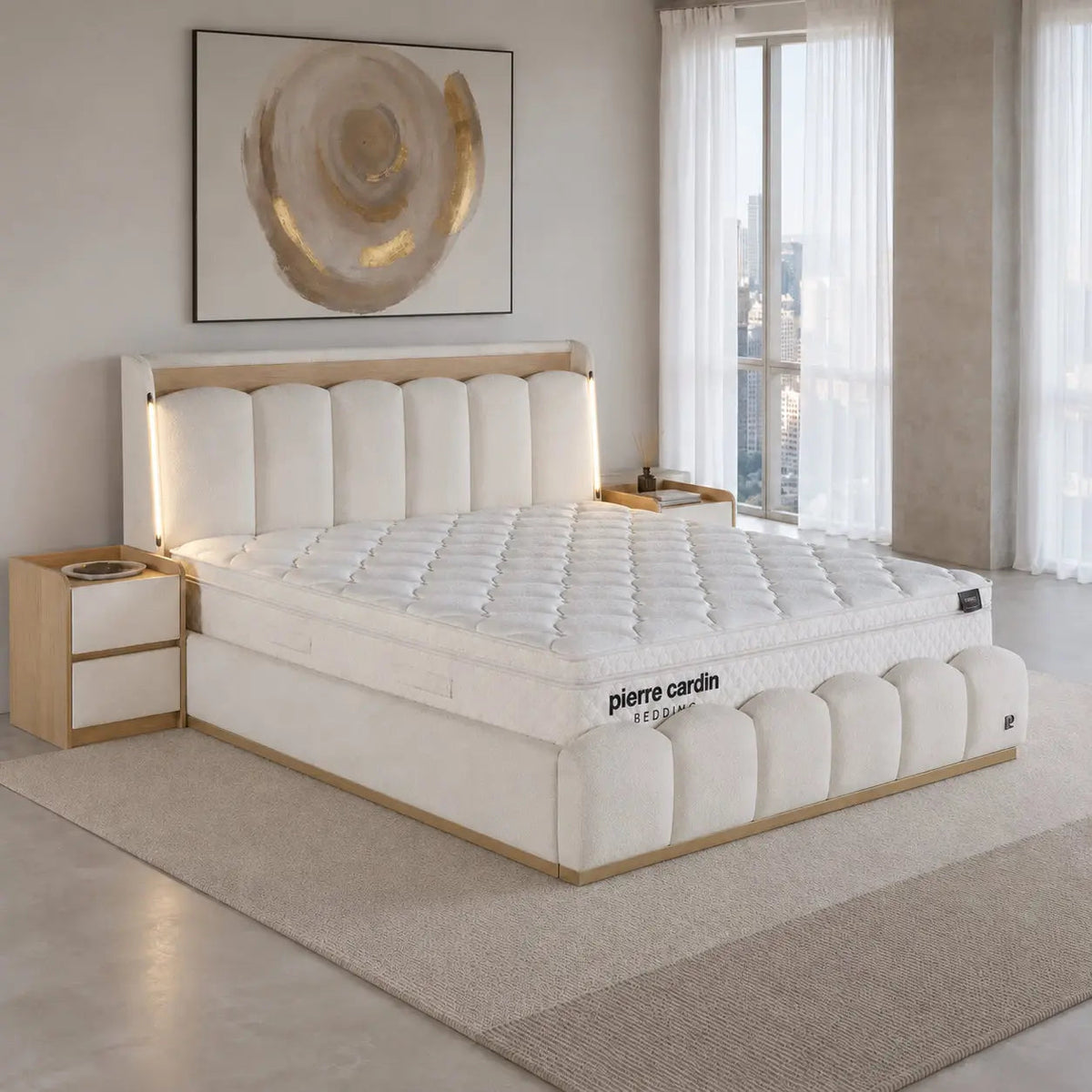 Lit Coffre TORINO LED Pierre Cardin