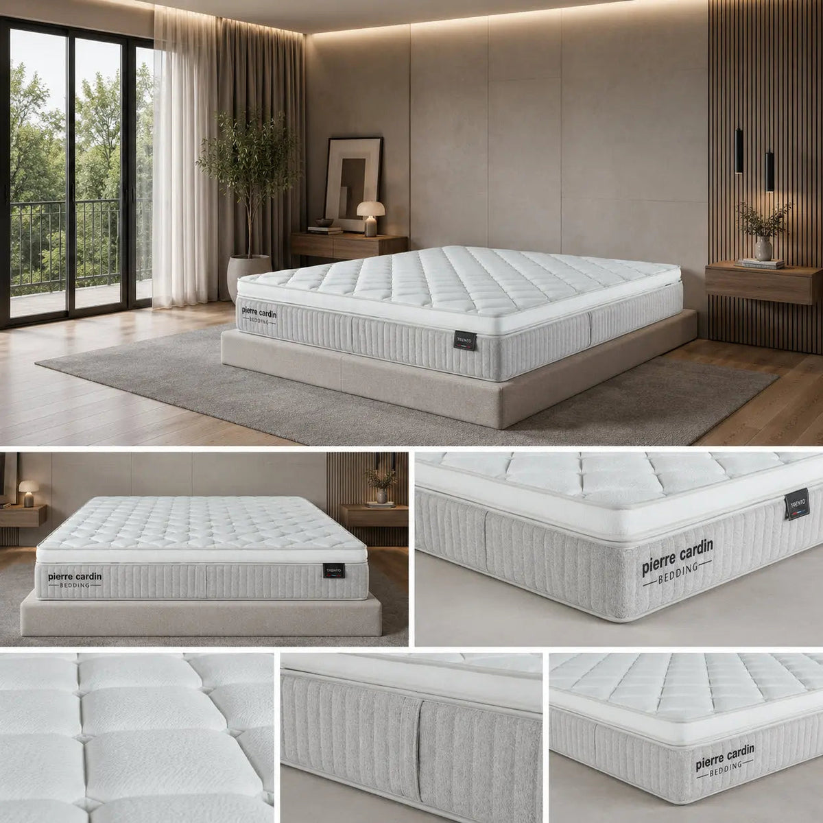 Lit Coffre TRENTO Pierre Cardin